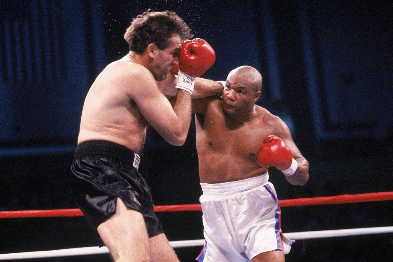 Foreman vs. Gerry Cooney, 1990